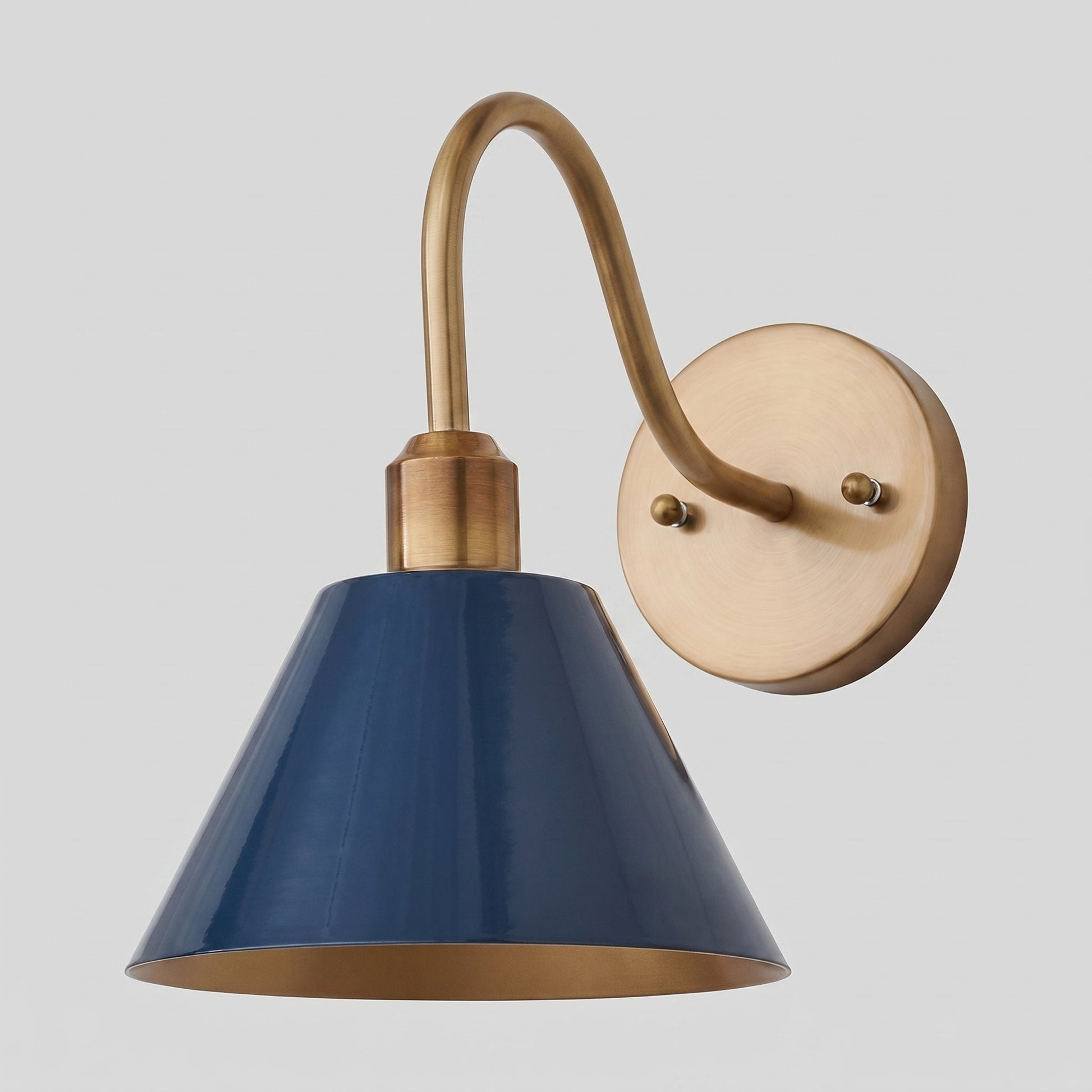 Ferm Minimalist Industrial Tapered Sconce