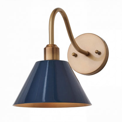 Ferm Minimalist Industrial Tapered Sconce