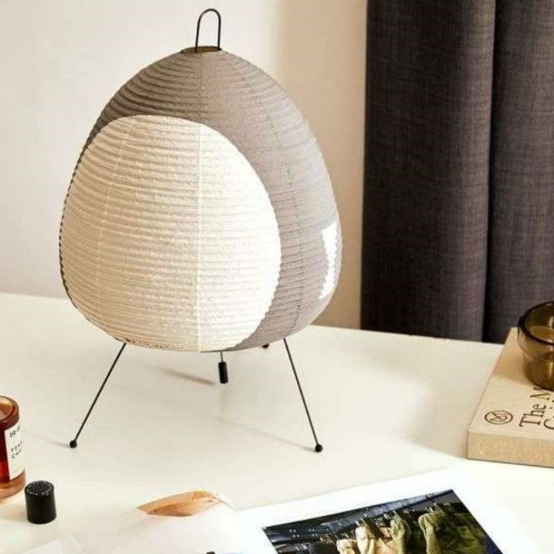 Nicolas Japanese Style Paper Lantern Table Lamp