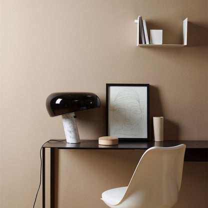 Paula Vintage Table Lamp with Marble Base