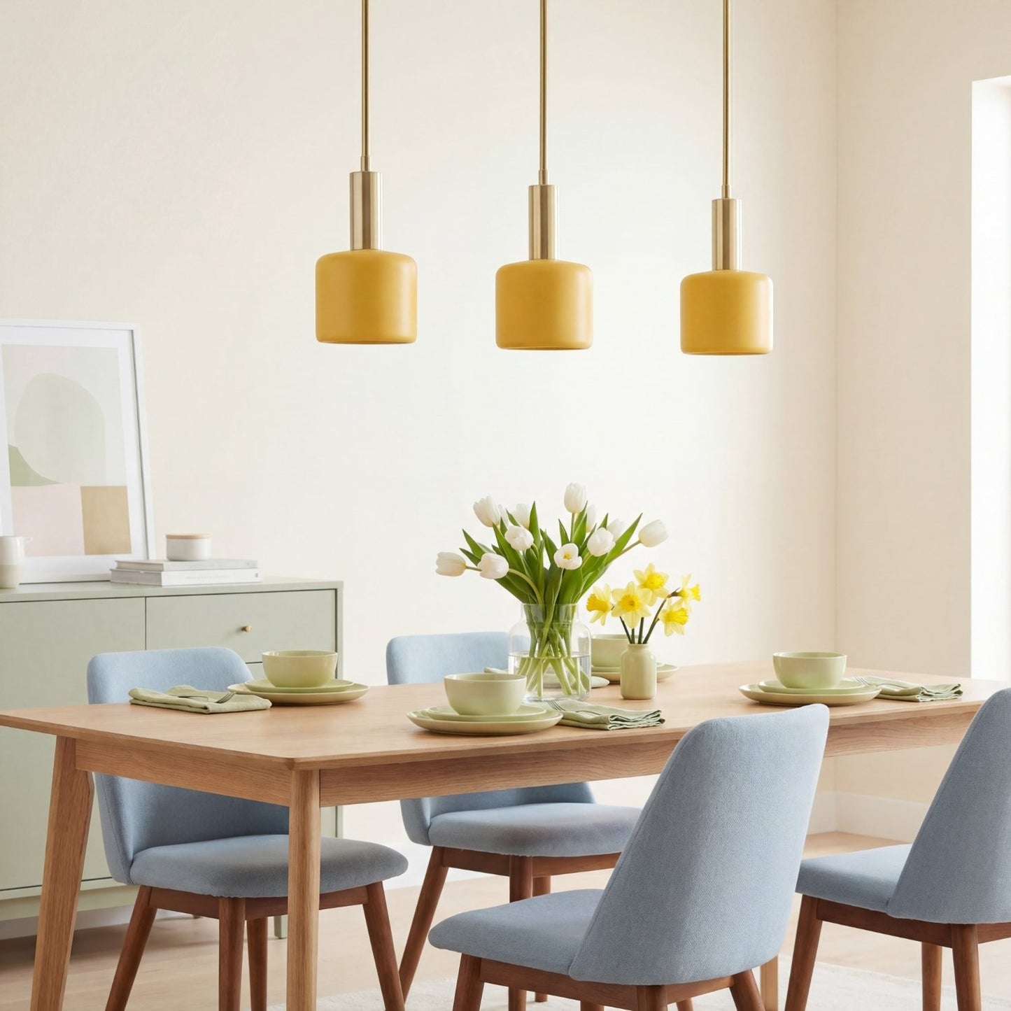 Aura Modern Porcelain Pendant Ligtht