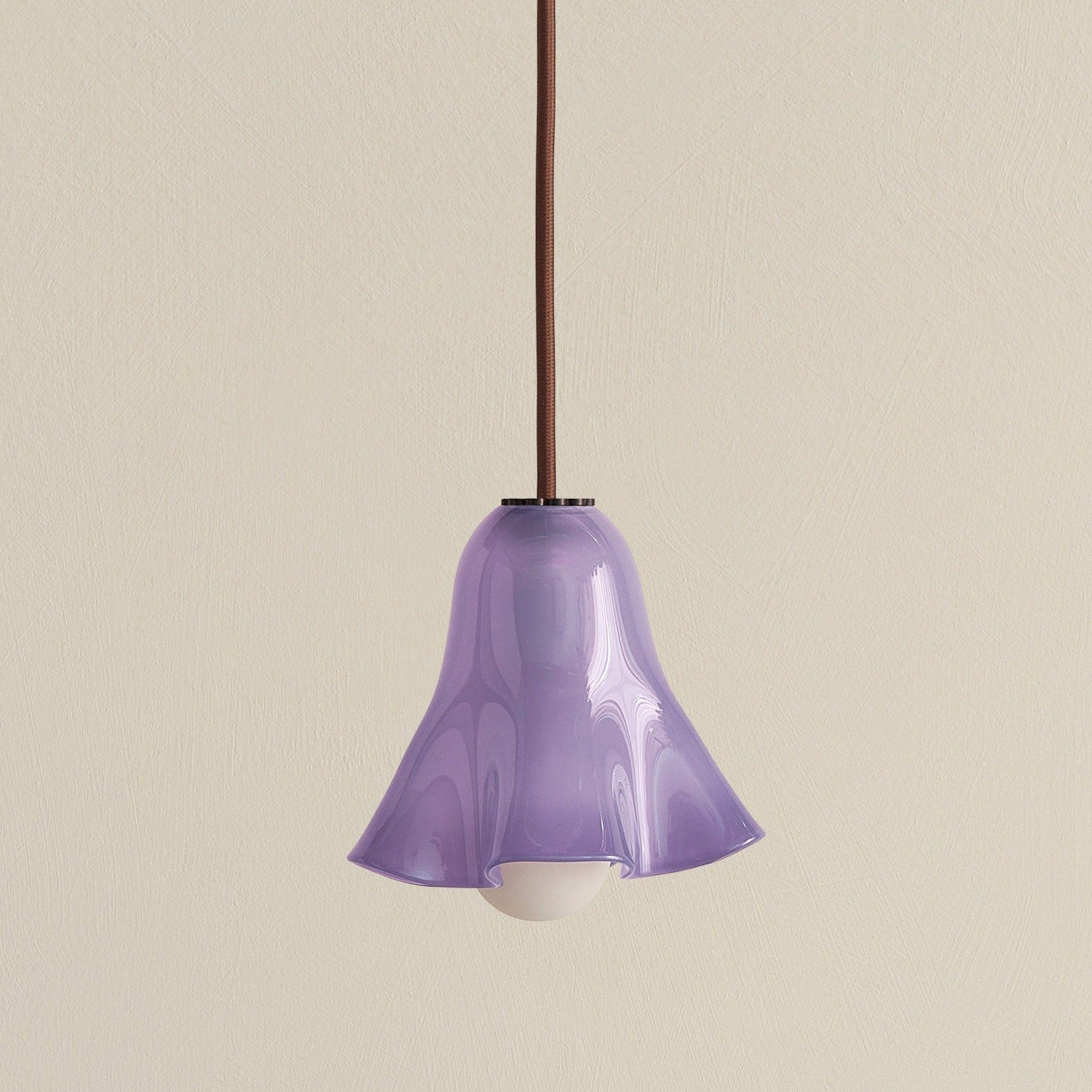 Graham Modern Shell Glass Fazzo Pendant