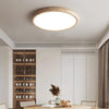 Tatum Modern Travertine Disc LED Ceiling Light