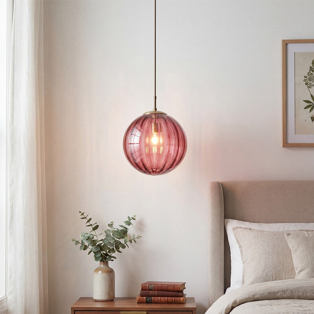 Tamsin Beading Glass Ball Pendant Light