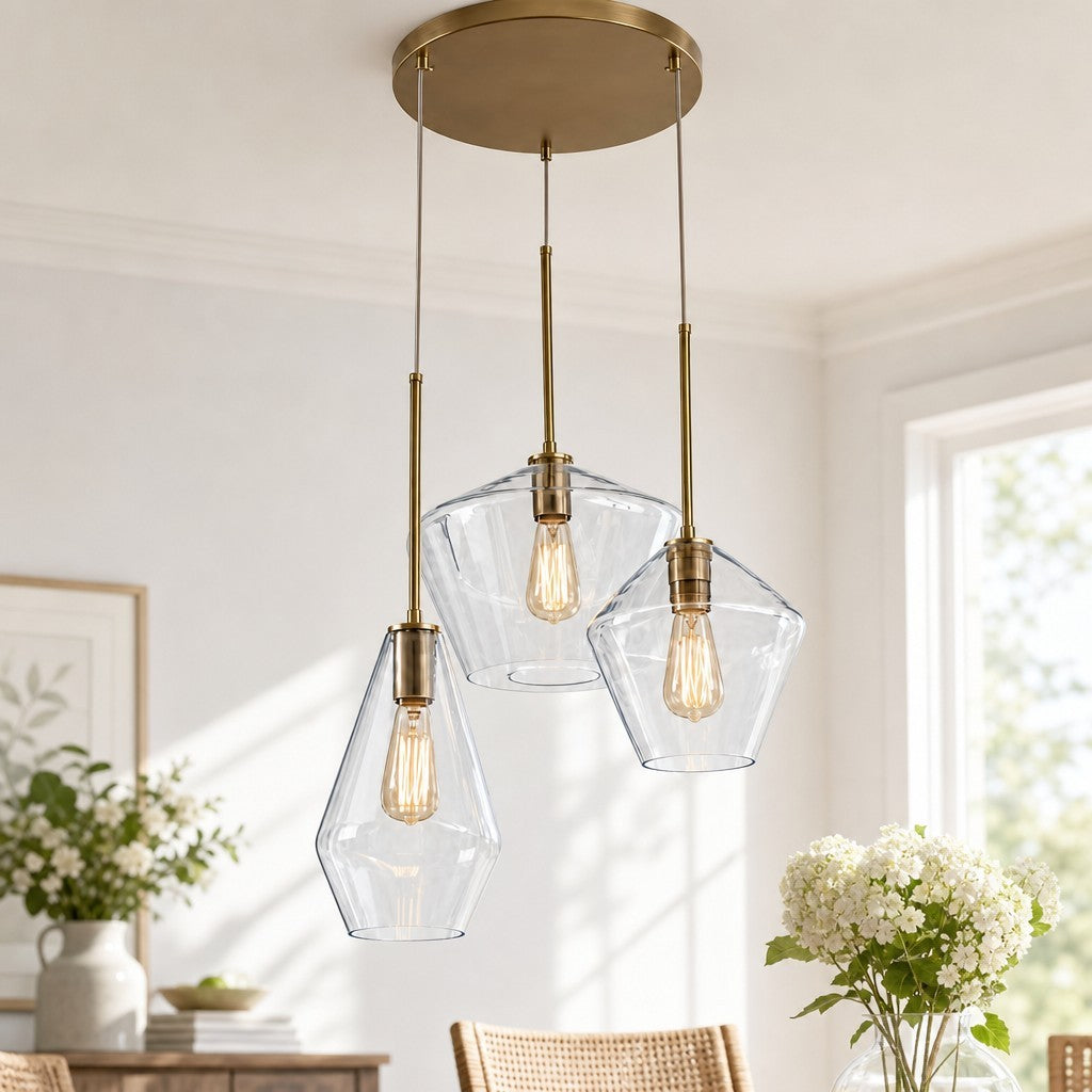 Umbriel Modern Simple Glass Pendant