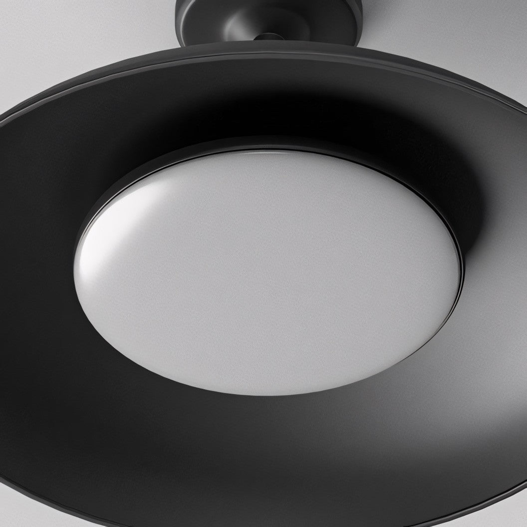 Khyler Scandinavian Carbonized Steel Round Waterproof Ceiling Light