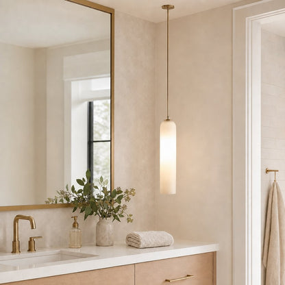 Kimaya Benedict Tube Glass Pendant Lamp