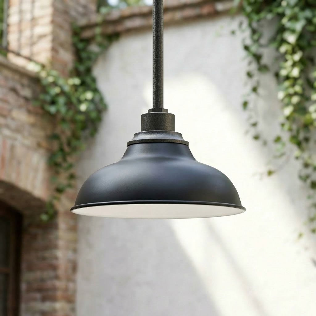 Creed Industrial Dome Metal Pendant Light