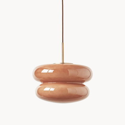 Josie Cream Bauhaus Opal Glass Pendant Light