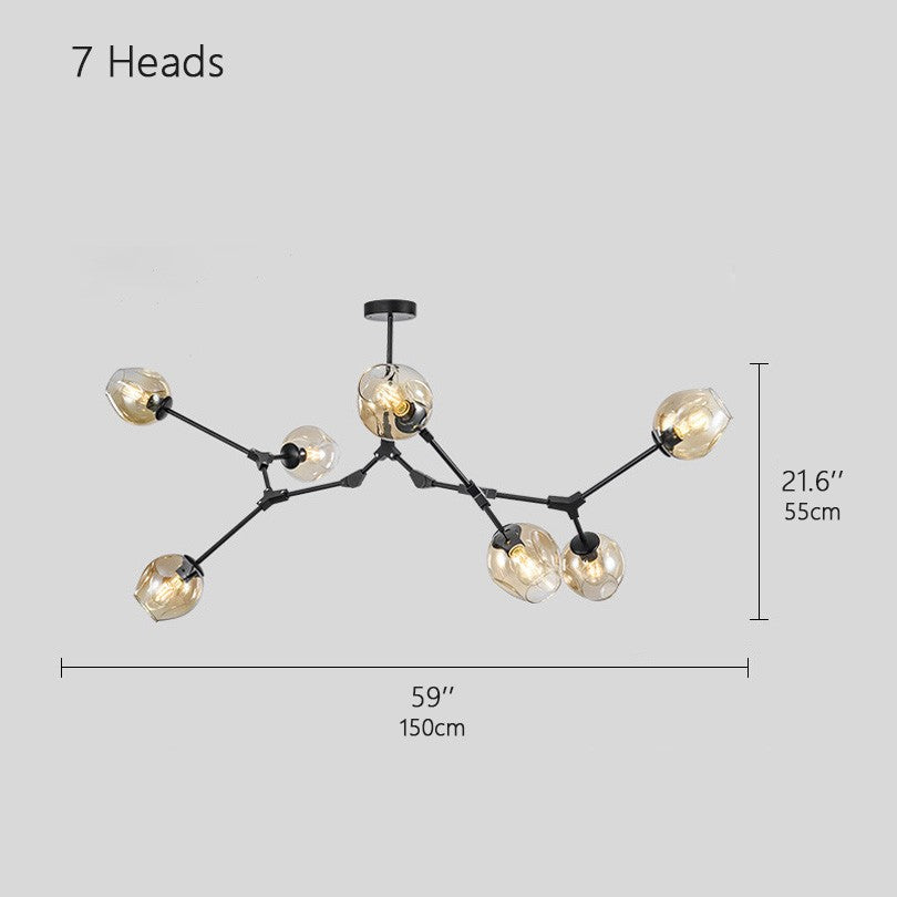 Amara Branching Bubble Chandelier