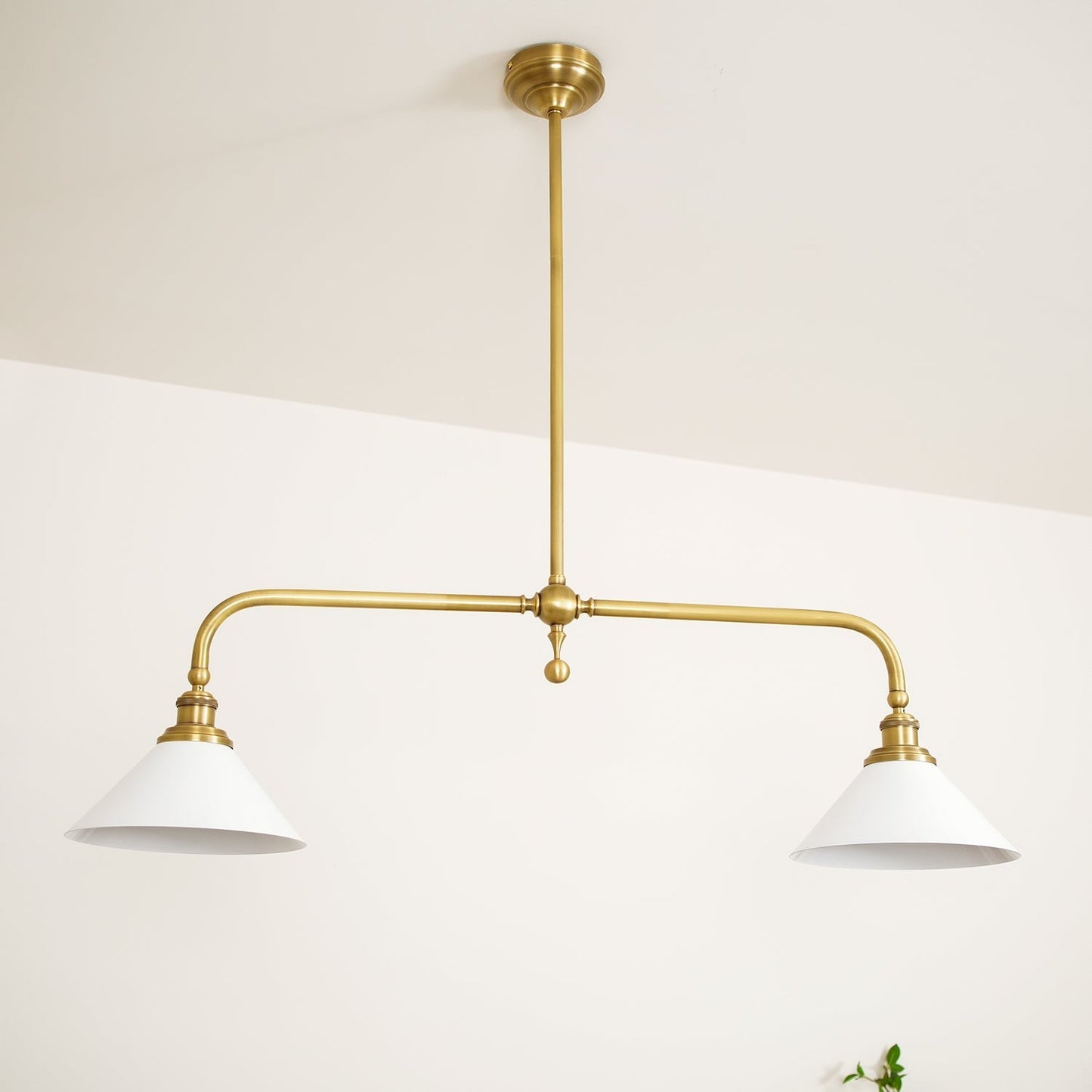 Foxx Retro Metal Conical Ceramic Pendant Light