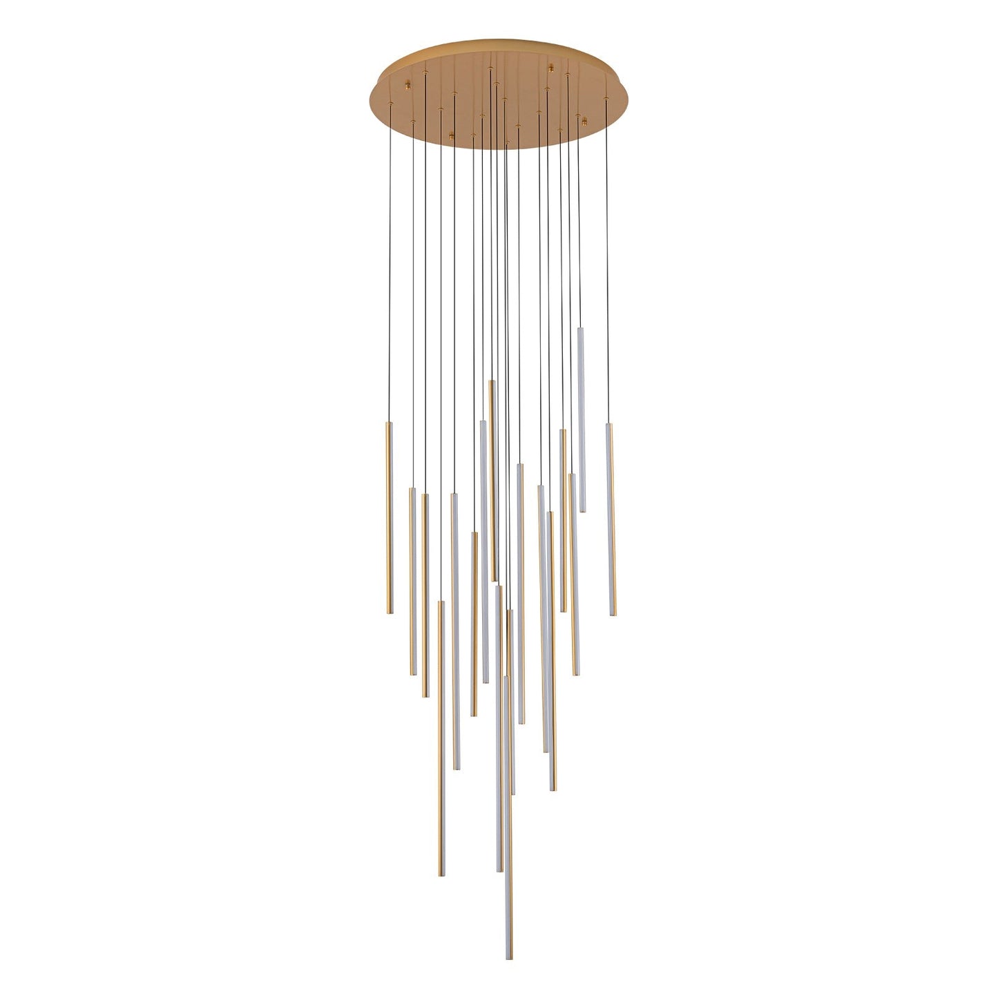Rory Modern Cluster Cylinder Led Pendant Light