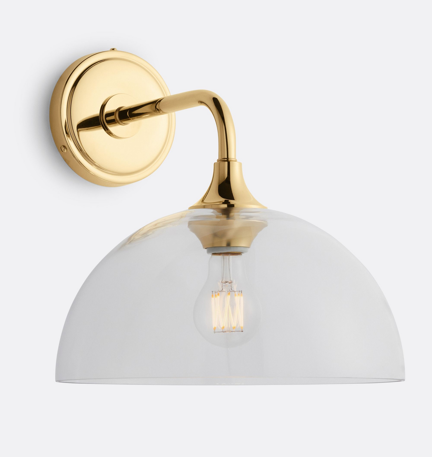 Musara Minimalist Glass Shade Wall Light