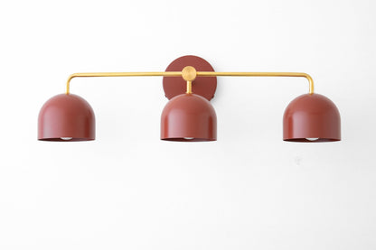 Astair Nordic Metal Multicolored Vanity Sconce