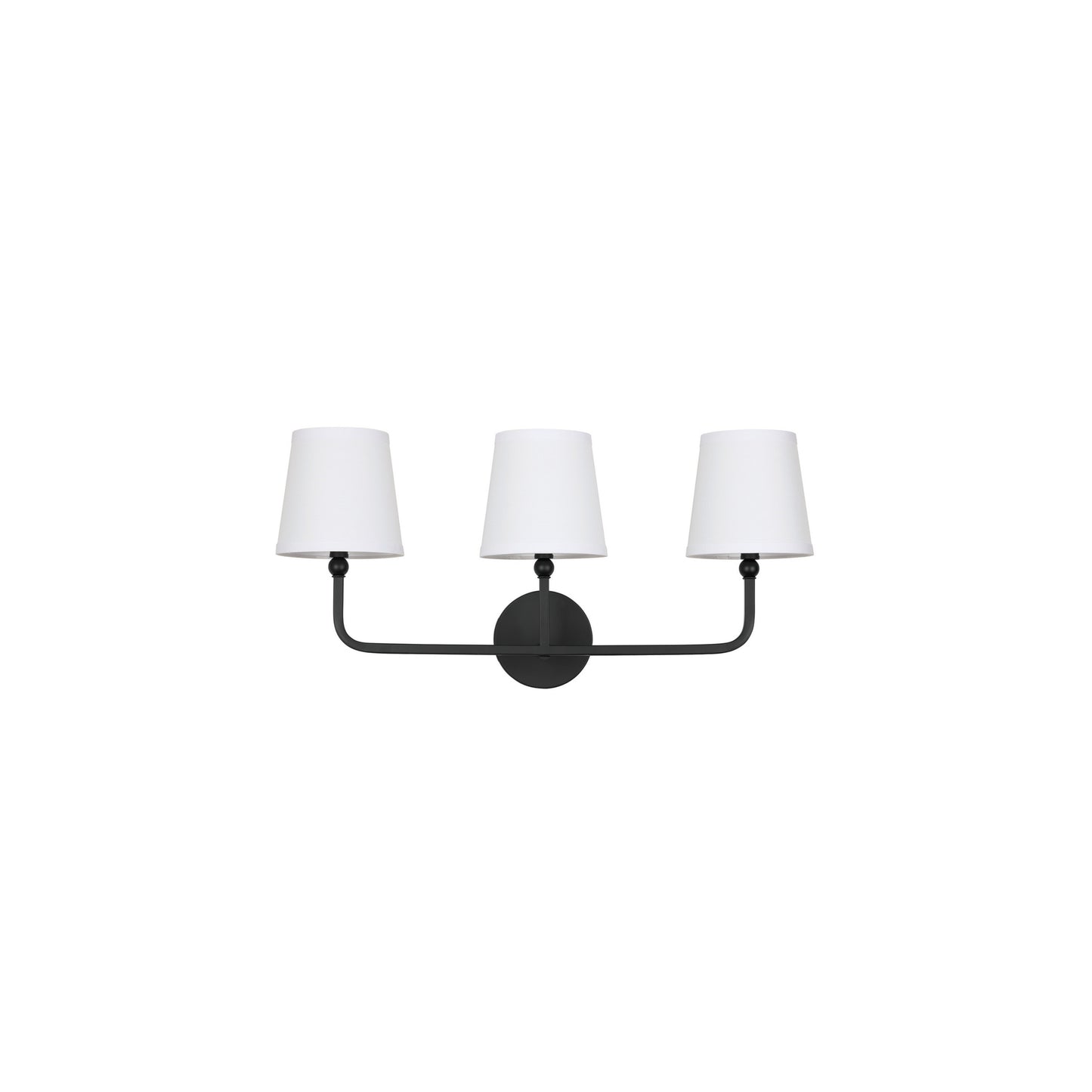 Liryn Minimalist 2/3/4 Heads Fabric Vanity Wall Light