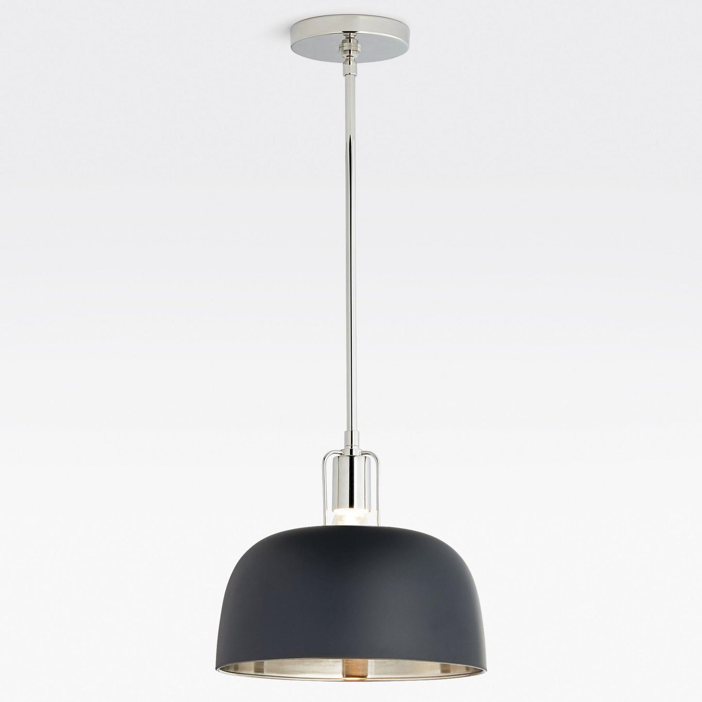 Frey Mid Century Metal Dome Pendant Light