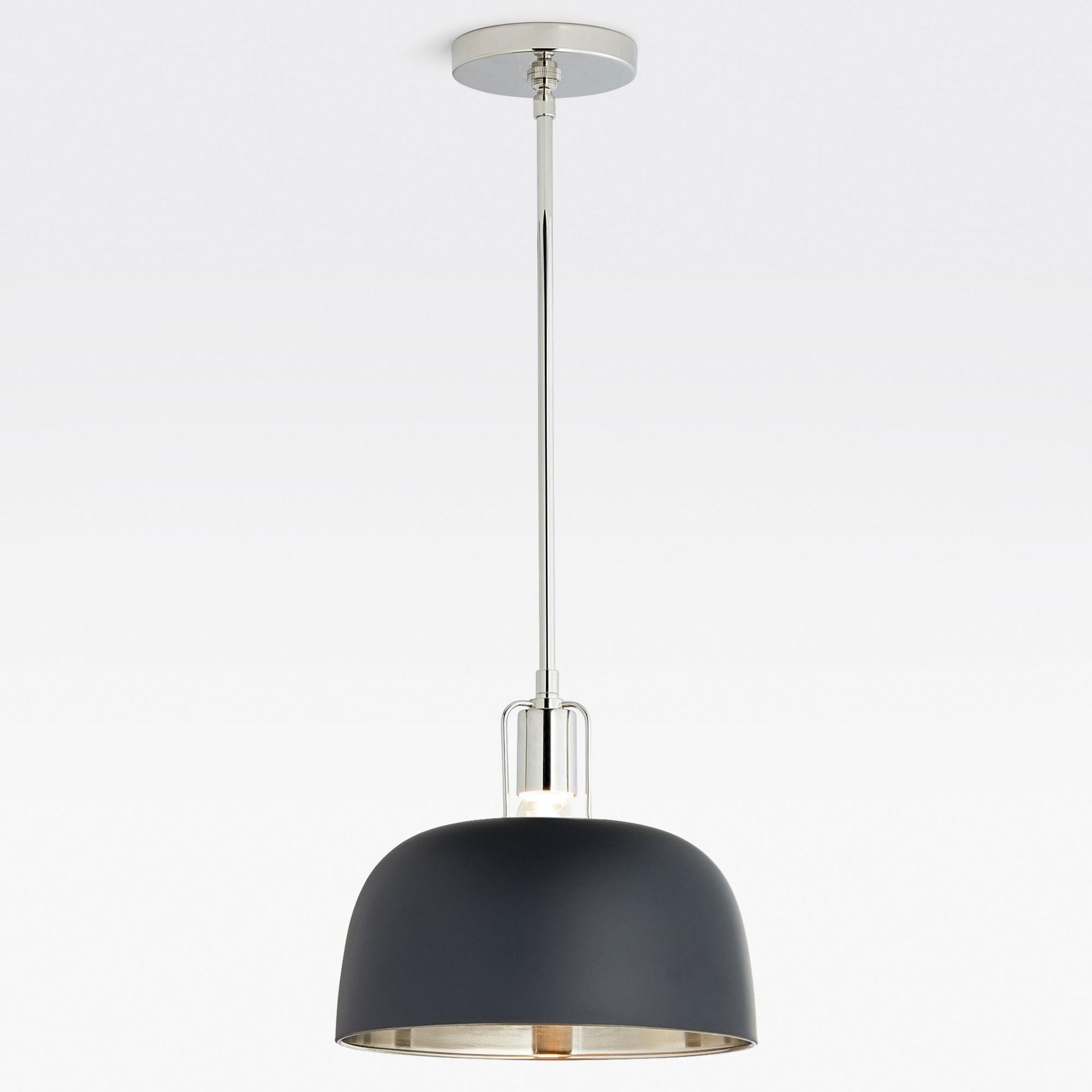 Frey Mid Century Metal Dome Pendant Light