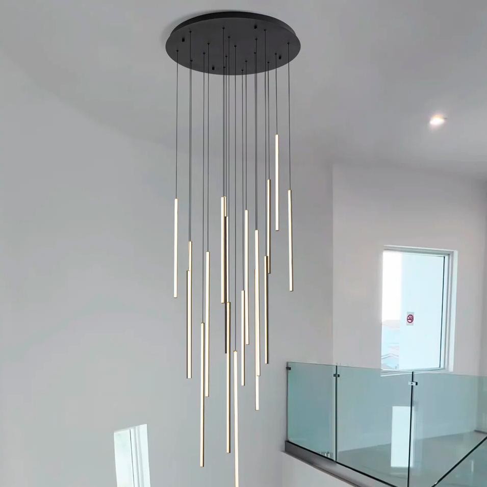 Rory Modern Cluster Cylinder Led Pendant Light