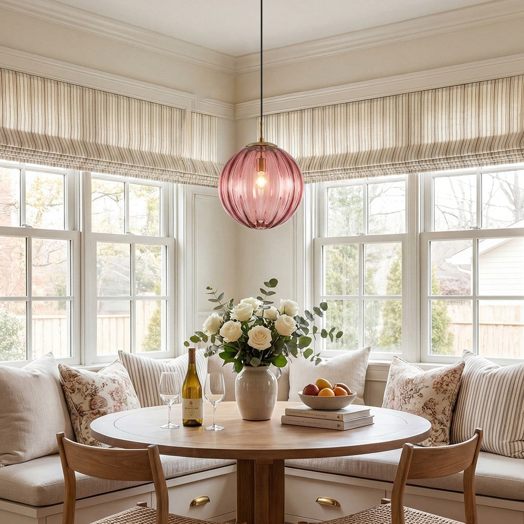 Tamsin Beading Glass Ball Pendant Light