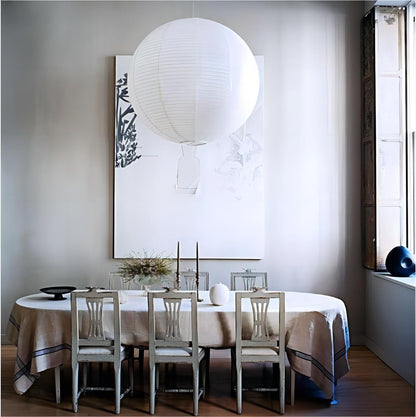 Gianna Japanese Paper Lantern Pendant Light