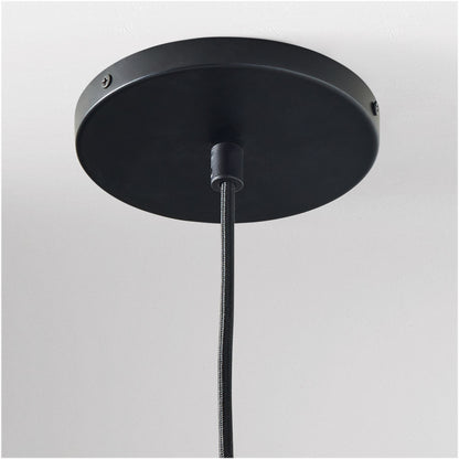 Drath Wabi Sabi Ribbed Paper Lantern Pendant Light