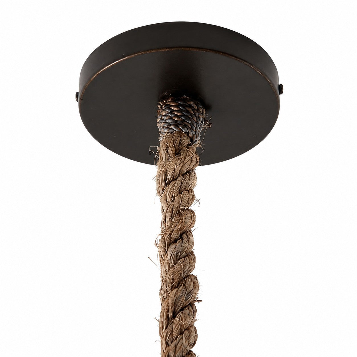 Laura Bohemian Style Bleached Rattan Pendant Light