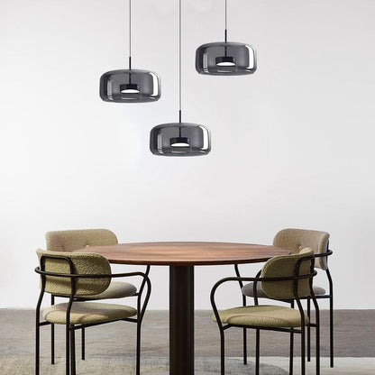 Raith Mouth Blown Glass Shade Pendant Light