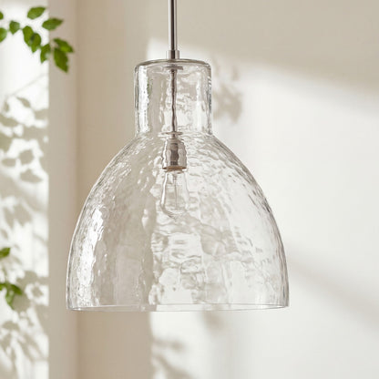 Keen Farmhouse Glass Dome Pendant Light