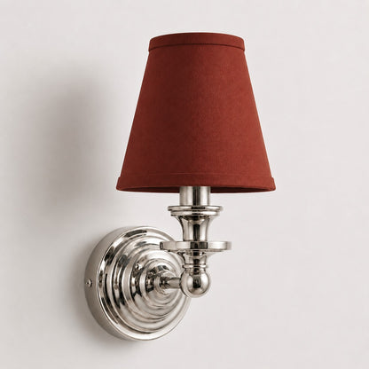 Corbin Vintage Color Fabric Wall Sconce