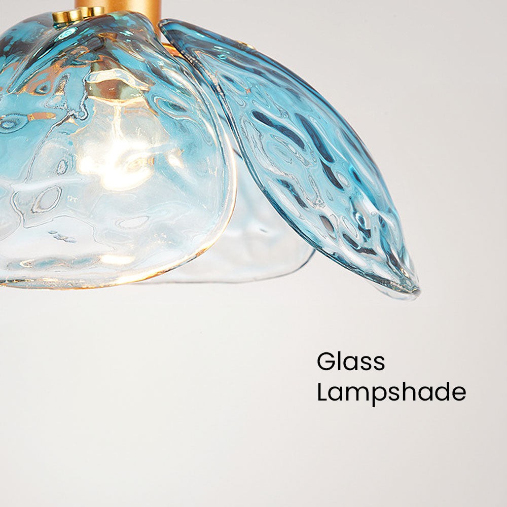 Vexen Flower Stained Glass Hanging Lamp