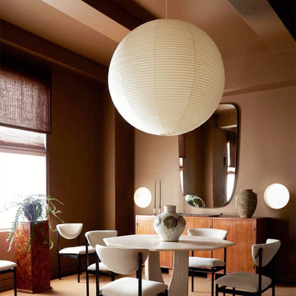 Gianna Japanese Paper Lantern Pendant Light