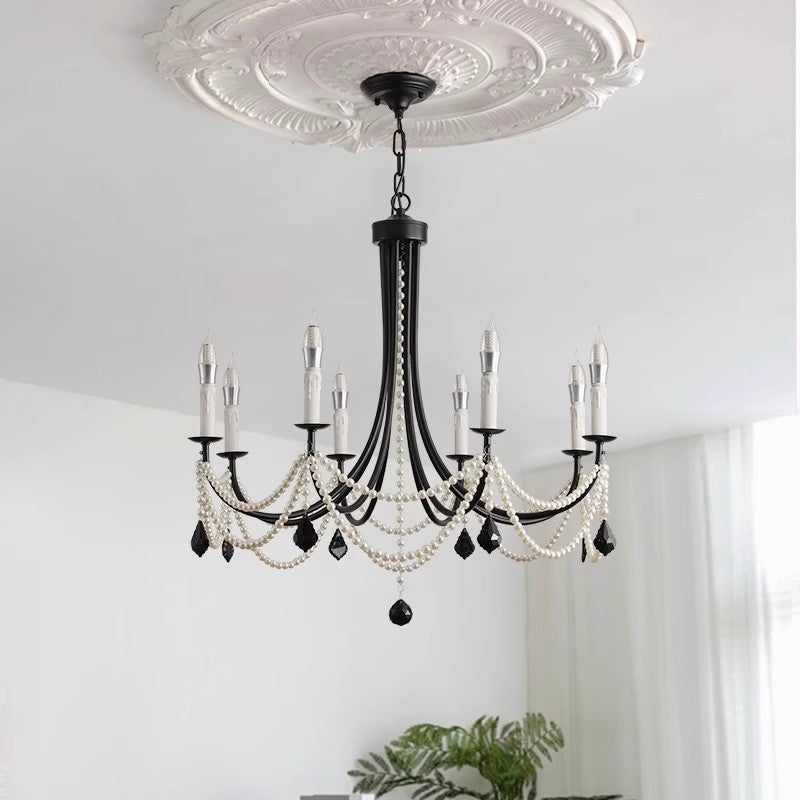 Niko French Vintage Crystal Chandelier