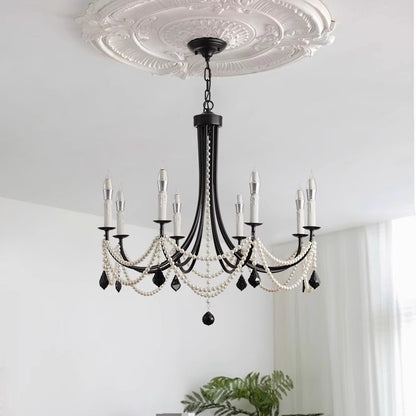 Niko French Vintage Crystal Chandelier