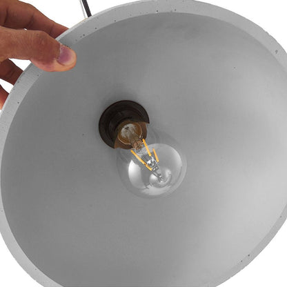 Luran Wabi Sabi Dome Stone Pendant Light