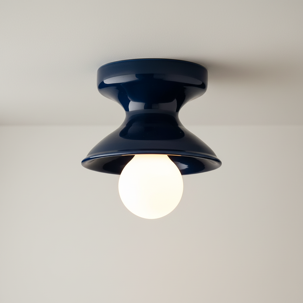 Lunavel Modern Ceramic Mount Ceiling Light Fixture