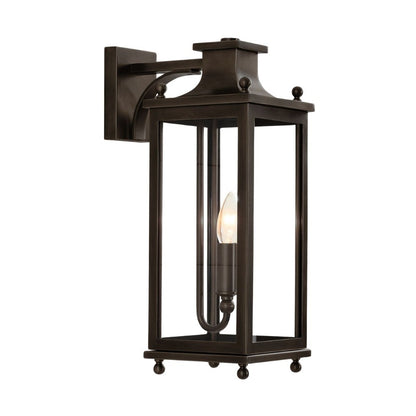 Harlan Industrial Metal Outdoor Wall Sconce