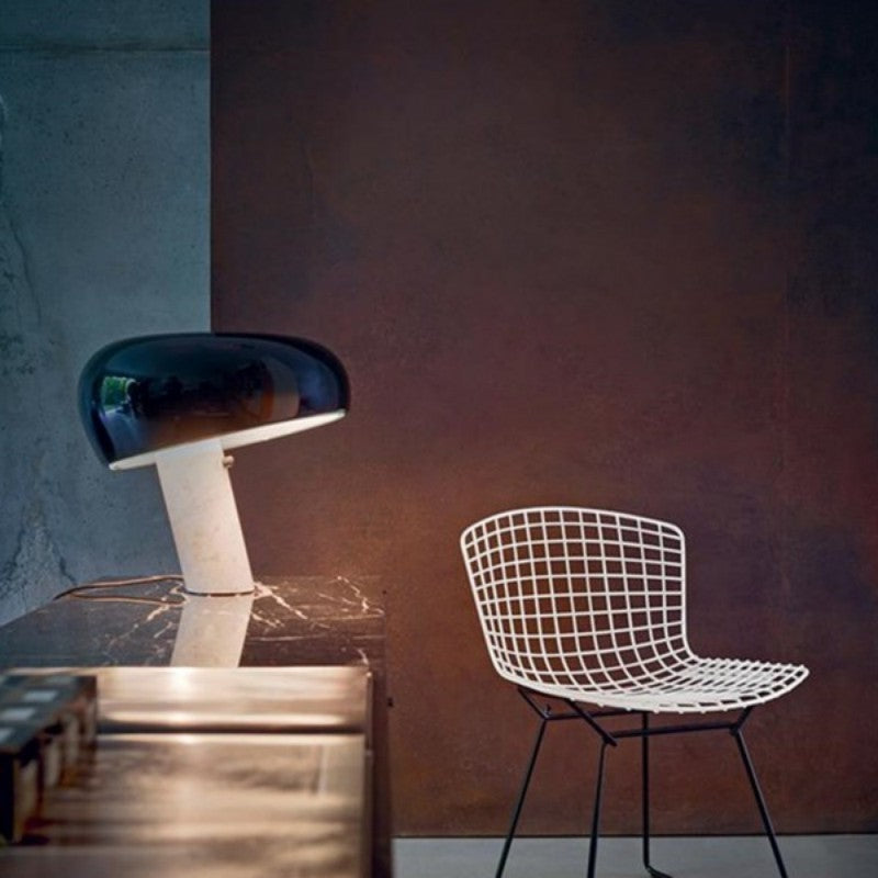 Paula Vintage Table Lamp with Marble Base