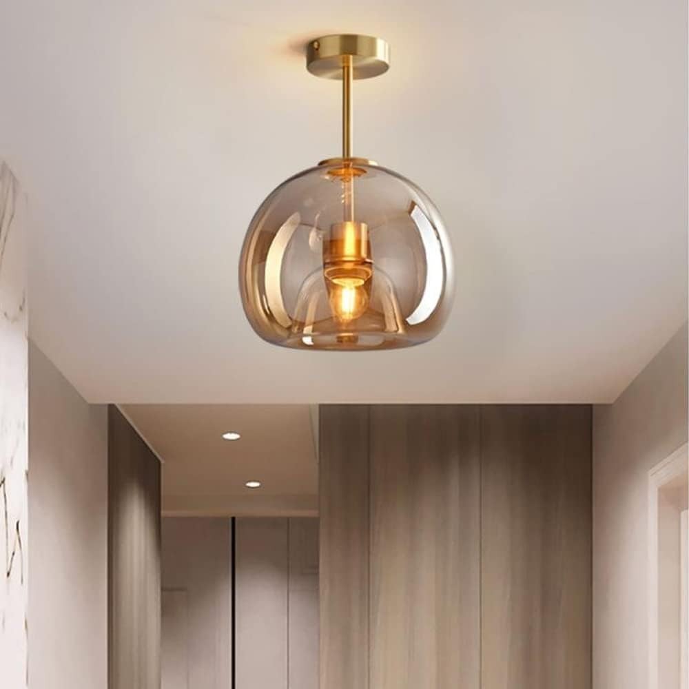 Priya Farmhouse Glass Kitchen Ceiling/Pendant Lighting