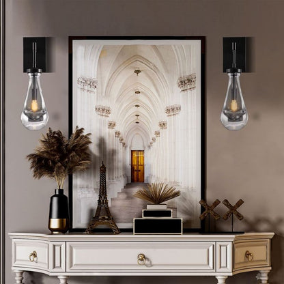 Ozonoa Raindrop Modern Solid Brass Wall Sconce