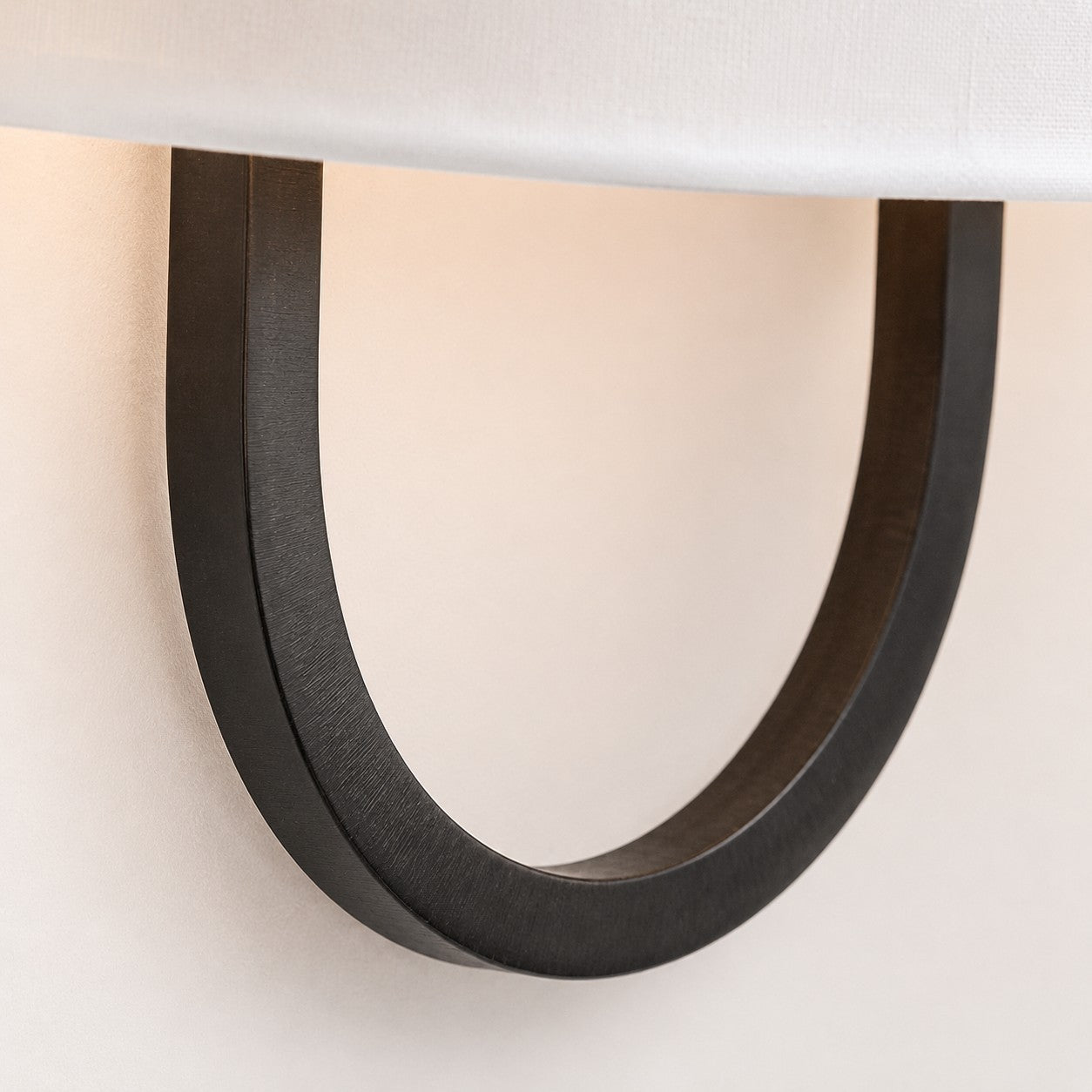 Zylar Modern Metal Fabric Shade Wall Sconce