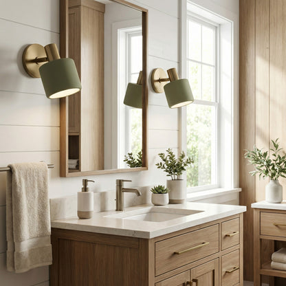 Aura Modern Porcelain Sconce