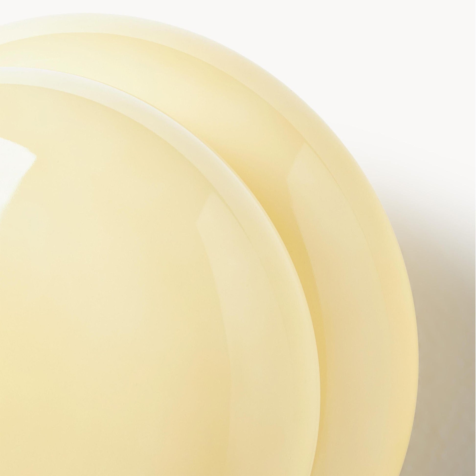 Josie Cream Bauhaus Opal Glass Wall Light