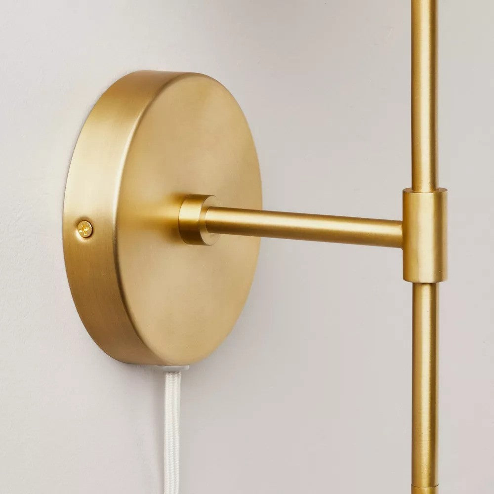 Ozir Pleated Shade Wall Sconce