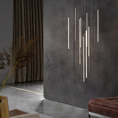Rory Modern Cluster Cylinder Led Pendant Light