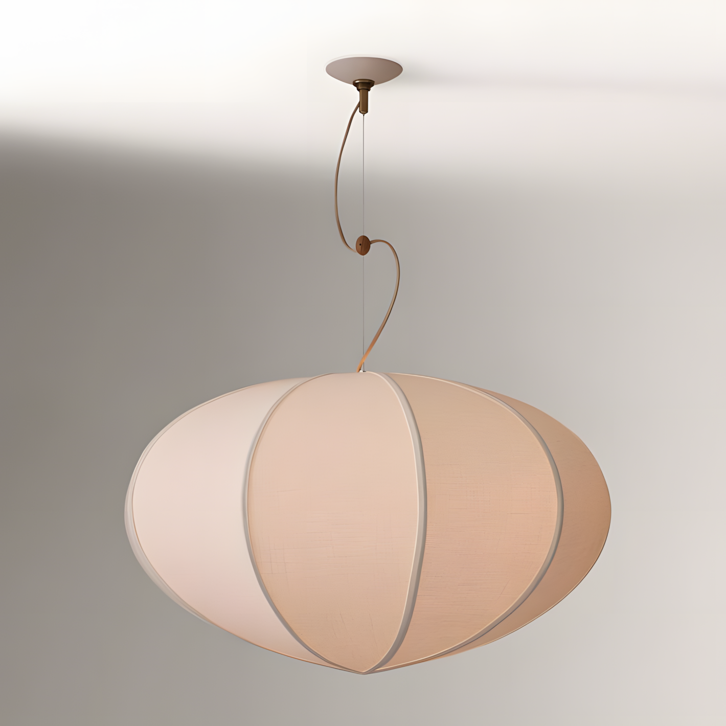 Hovix Scandinavian Linen Pendant Light