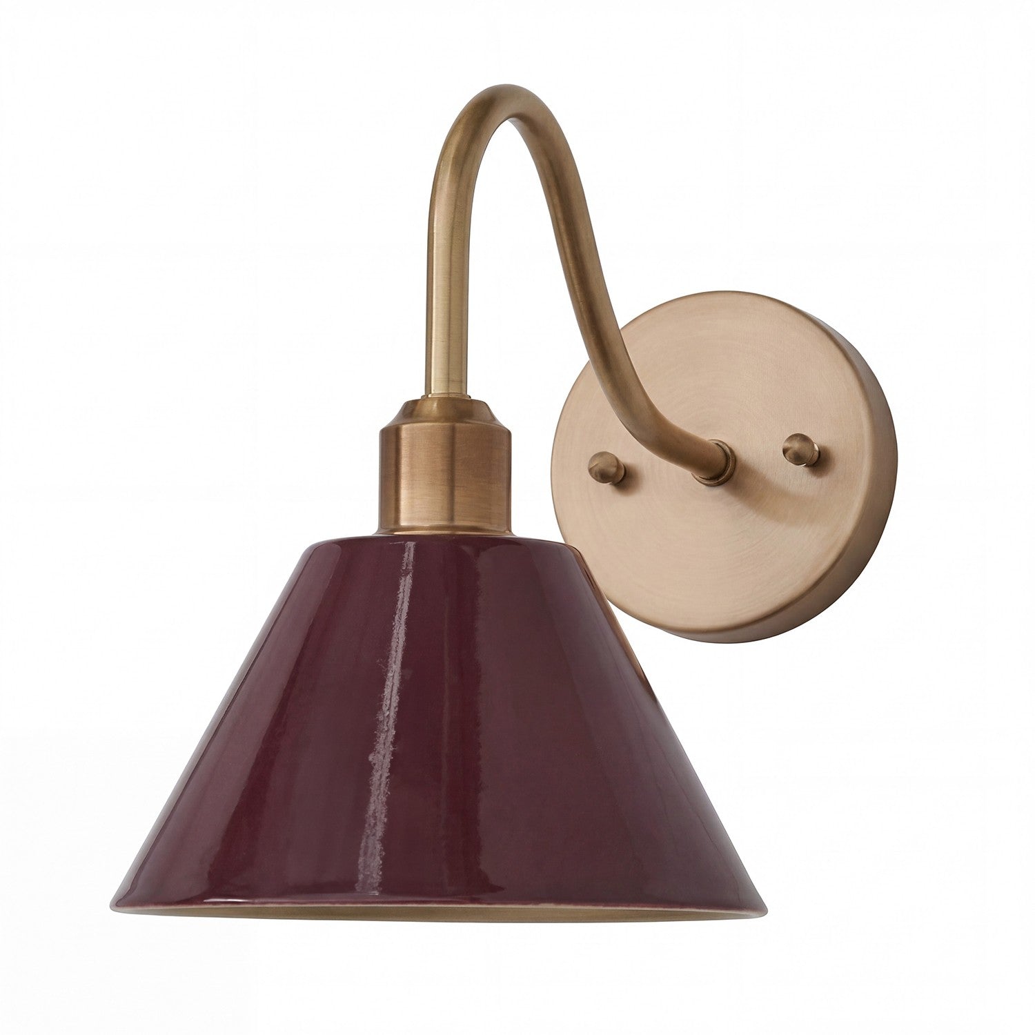 Ferm Minimalist Industrial Tapered Sconce