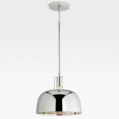 Frey Mid Century Metal Dome Pendant Light