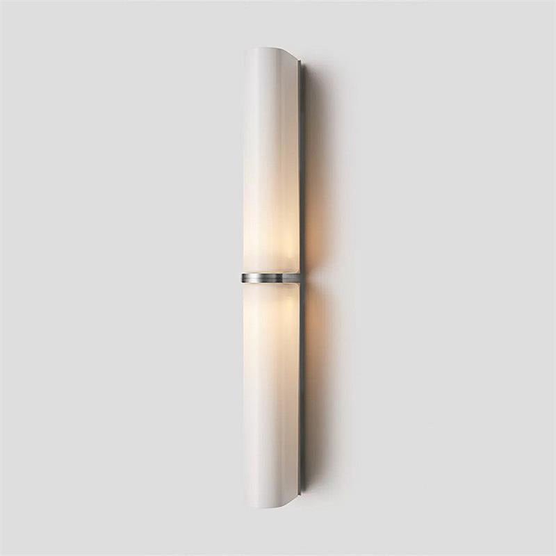 Giulia Minimalist LED Double Tube Glass Wall Light