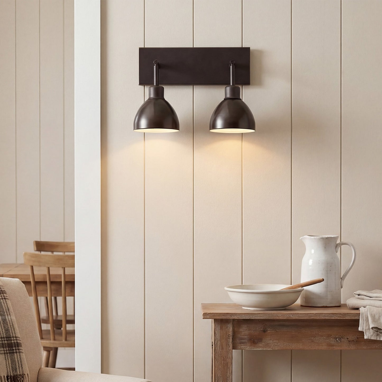 Kairi Minimalist Industrial Vanity Light