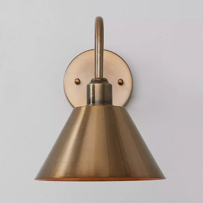 Ferm Minimalist Industrial Tapered Sconce